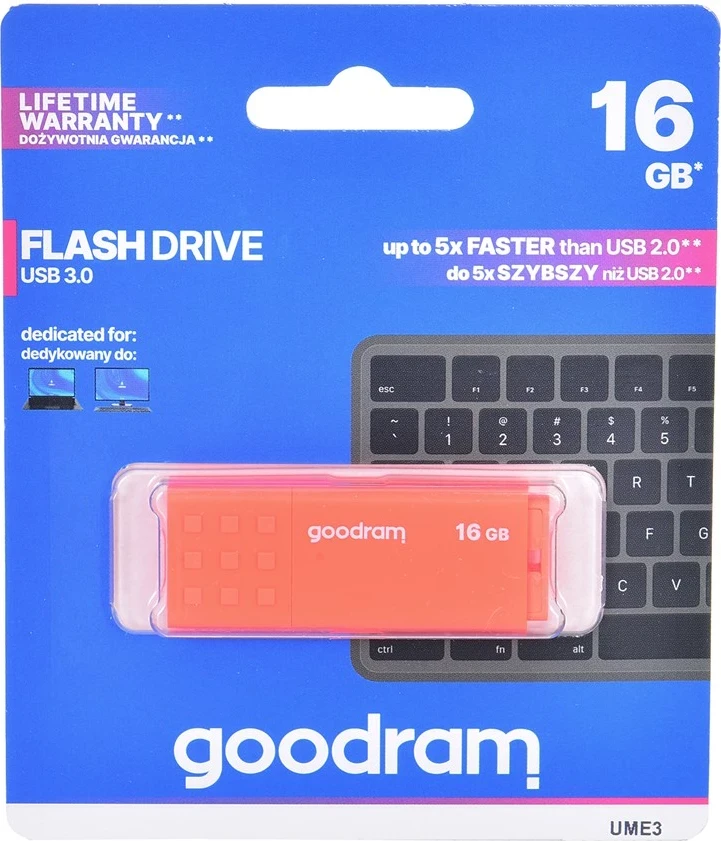 USB pomnilnik 16 GB Goodram UME3-0160O0R1