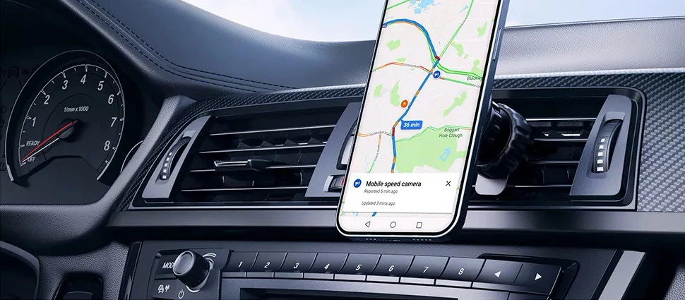 Magnetni nosilec za avto AUKEY HD-C74, univerzalen, črn