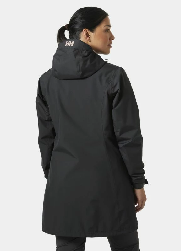 Dolga jakna za ženske Helly Hansen, črna