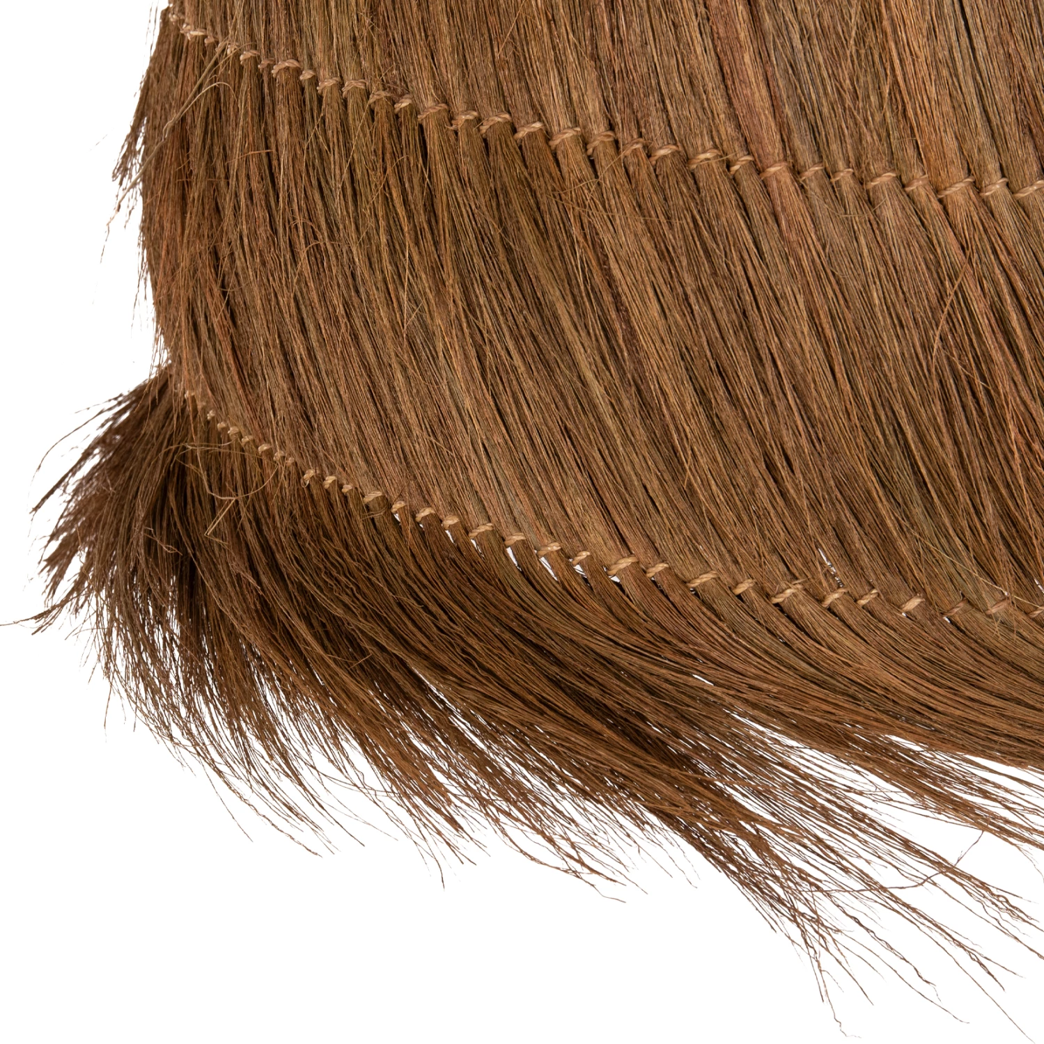 Stropna viseča svetilka iz Rayung trave v rjavi barvi Φ46x40-141Hcm