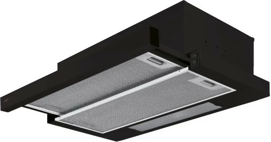 Teleskopski kuhinjski aspirator, Candy CBT625/2B/1, črn, 60 cm