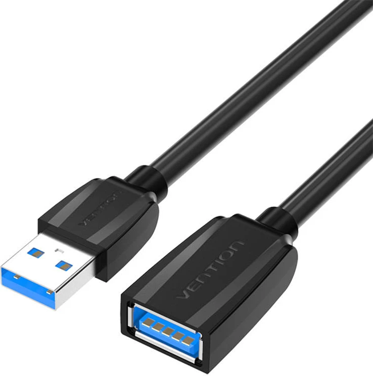 Podaljšek USB 3.0 Vention VAS-A45-B300, 3 m, črn