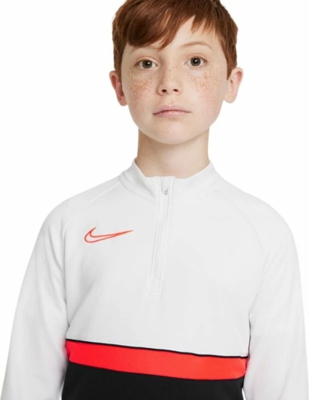 Duks za otroke Nike, model DF Academy 21, s polovičnim zadrgo