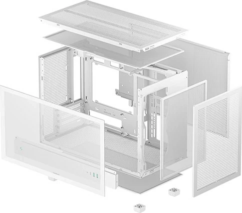 Računalniško ohišje DEEPCOOL CH260 Micro Tower, belo