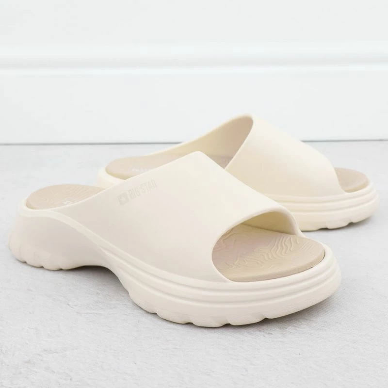 Papuče za ženske Big Star, bež