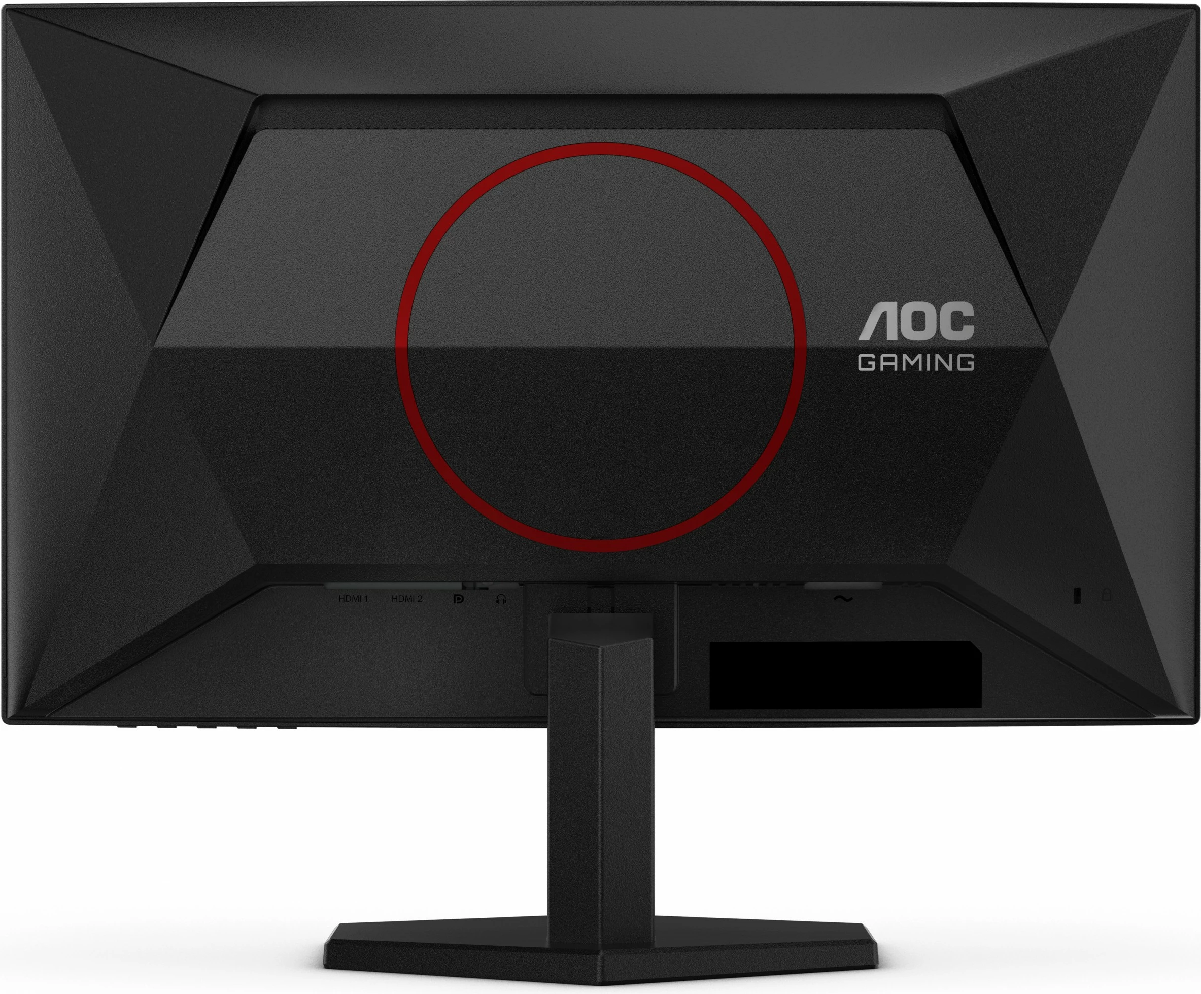 Ukrivljen monitor 23,6" AOC C24G42E, Full HD, 180 Hz, črn/rdeč