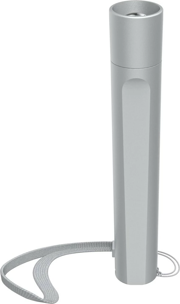 Ročna svetilka, 120 lm, 50 m, 3 načini Hama FL100, srebrna