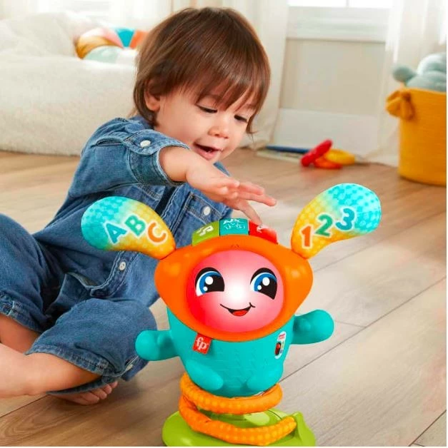 Interaktivna izobraževalna igrača DJ Bouncin' Beats HND41, Fisher-Price, večbarvna