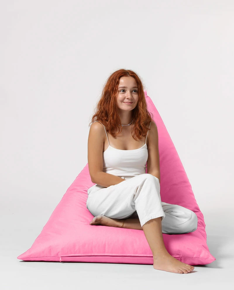 Vrtni puf, rožnat, Pyramid Big Bed, Atelier del Sofa