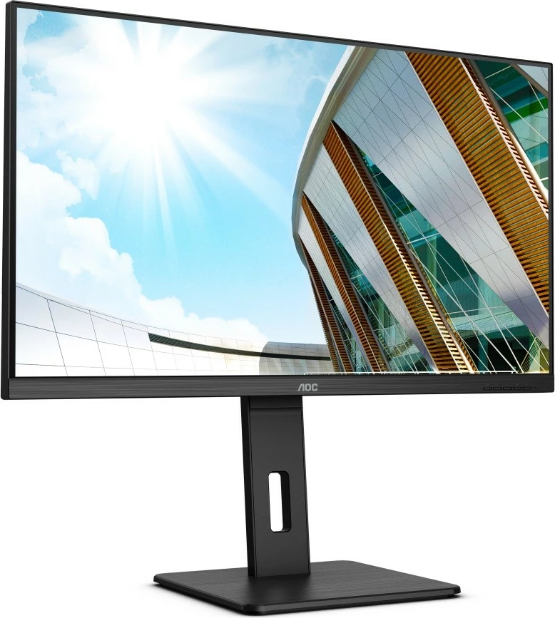 Monitor 31,5" 4K UHD AOC U32P2, VA, HDMIx2, DP, Pivot, črn