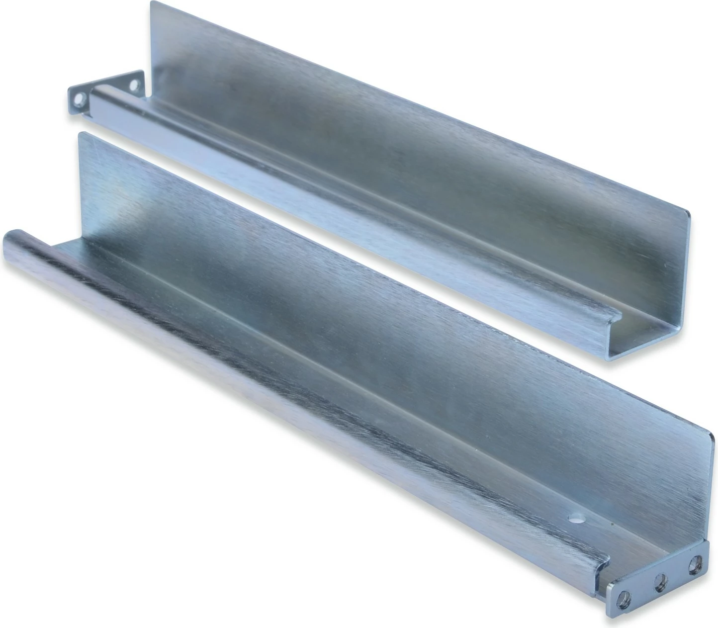 Drsne vodila za 19-palčne omare L-Support Digitus, inox, 100 kg