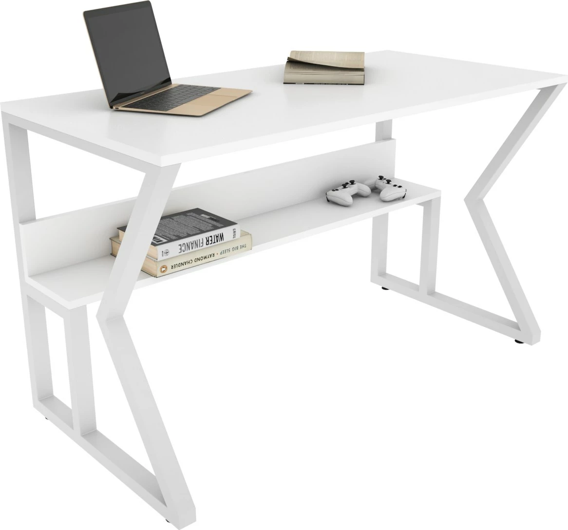 Tavola za študij Skye Decor Wake, bela