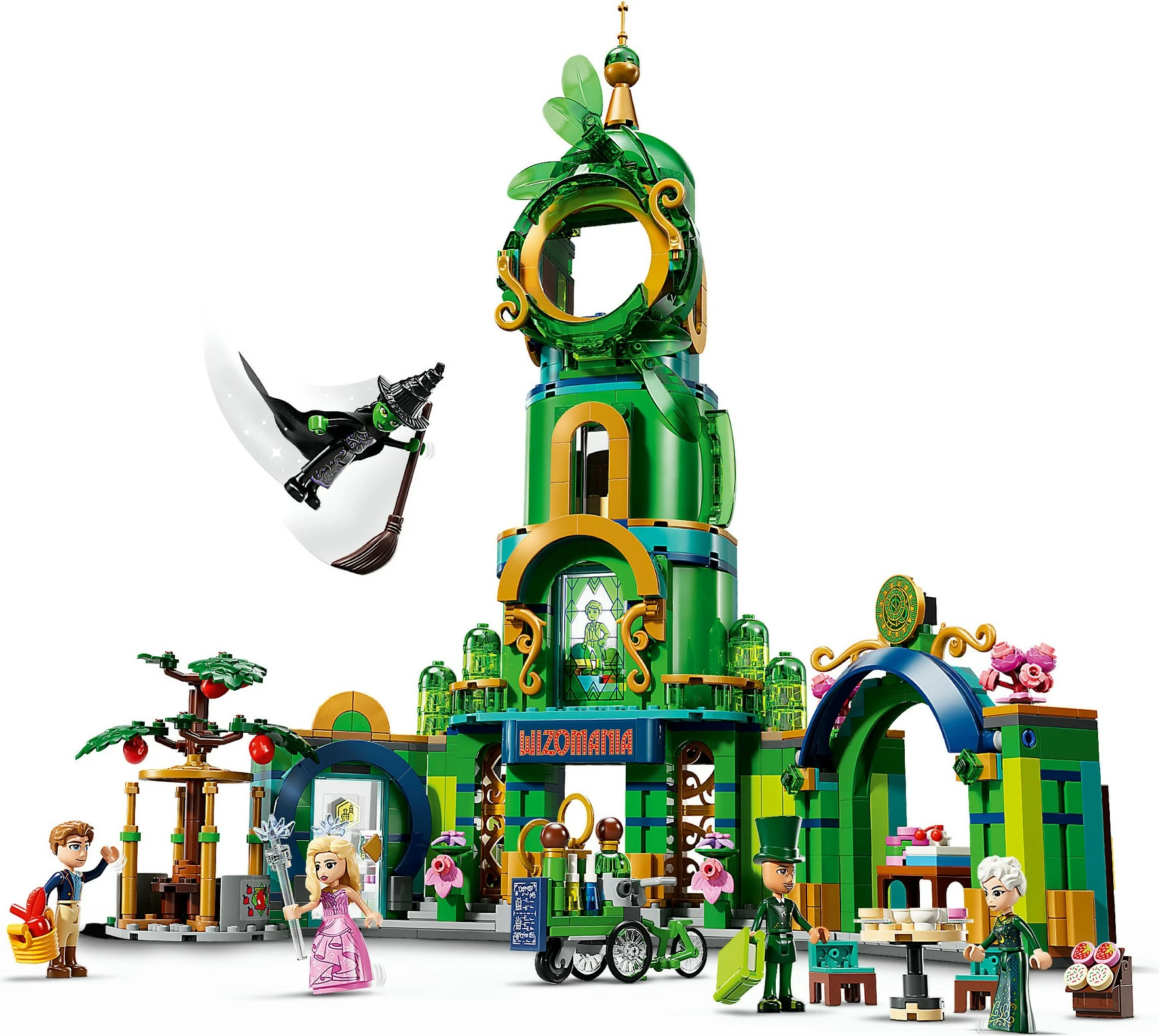 Set za gradnjo iz več barv Wicked Willkommen in Emerald City LEGO 75684