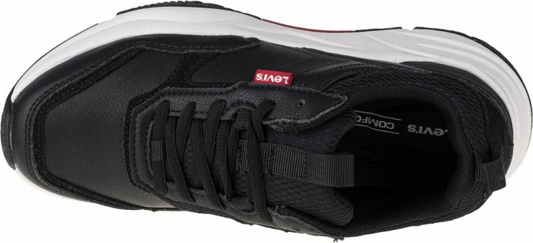 Nizke čevlje Levi's za ženske, črne