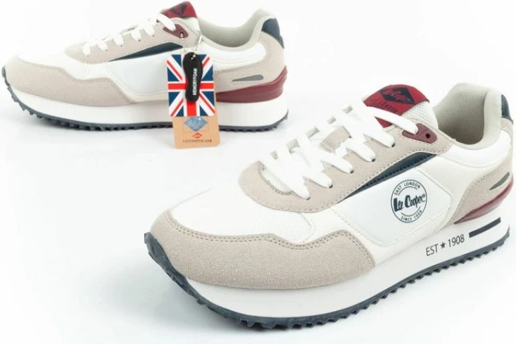 Superge za moške Lee Cooper, bele