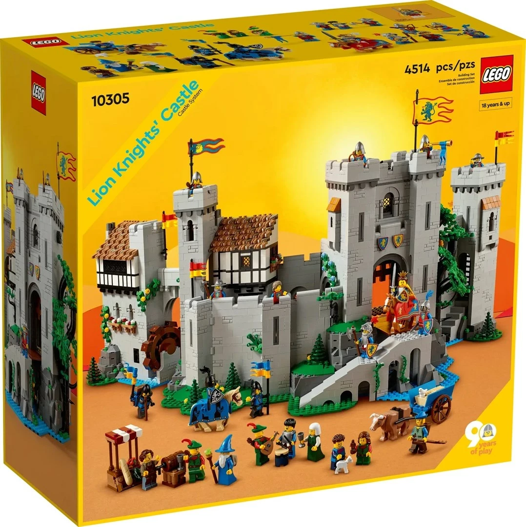 Model gradu Lion Knights' Castle, komplet LEGO ICONS 10305