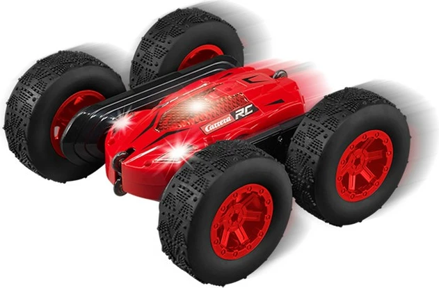 Kaskaderski avto Carrera 370240009, 1:24, 12 let, rdeč