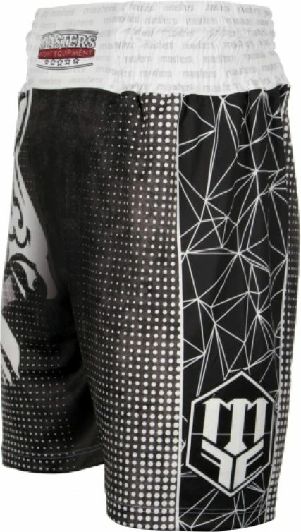 Boksarske kratke hlače PATRIOTIC 'EAGLE' Iron Pro MFC M 06117-01M, črne