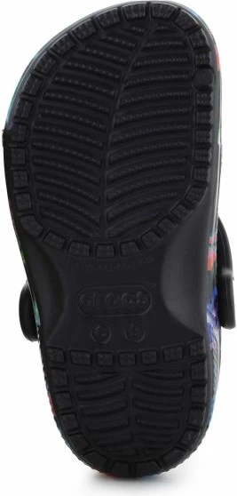 Otroške atlete Classic Dino Clog Jr, Crocs, črne