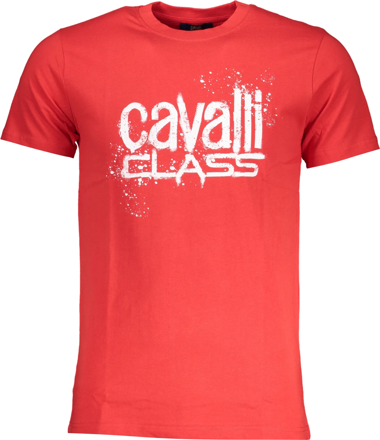 Moška majica Cavalli Class, rdeča