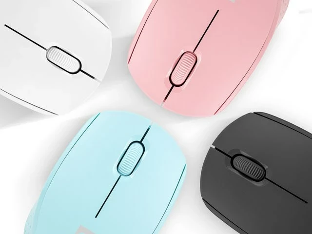 Brezžični miš NATEC STORK, Bluetooth in USB Type-A, 1600 DPI, moder