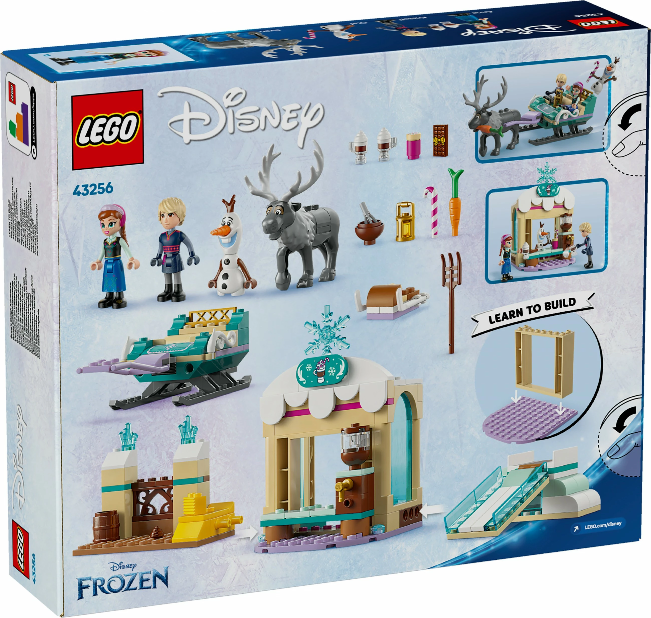 Avantura sani Annine - LEGO Disney 43256, 192 delov, večbarvno