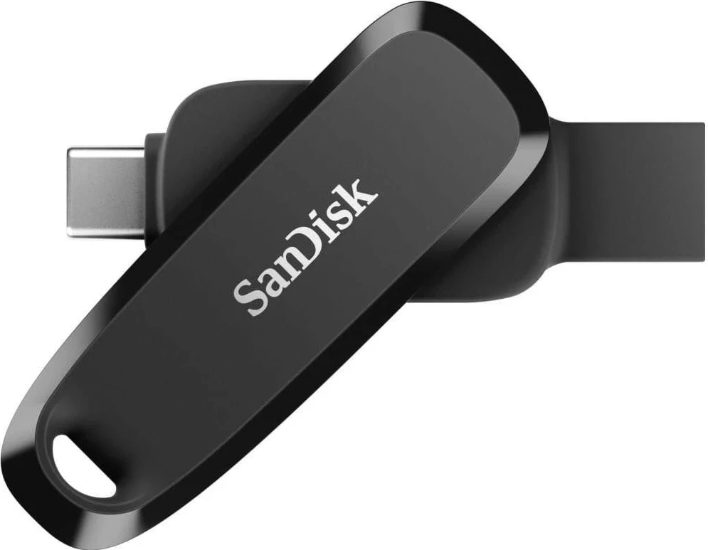 USB ključ SanDisk 32GB, USB Type-C/Type-A, črn