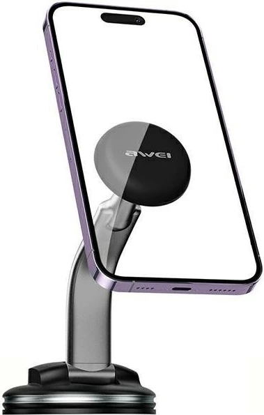 Magnetni avto nosilec AWEI X45, črn