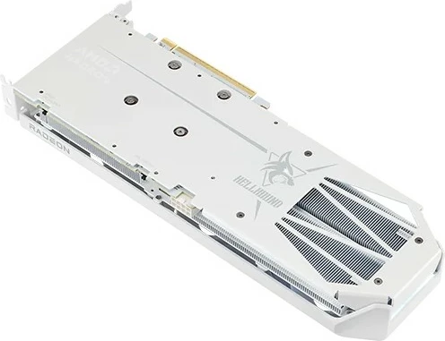 Grafična kartica 16GB GDDR6, bela PowerColor RX 9060 XT Hellhound Spectral White OC
