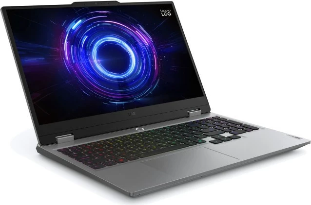 Prenosnik za igre in delo Lenovo LOQ 15IRX10, 15,6", Intel Core i5-13450HX, 16 GB RAM, 512 GB SSD, NVIDIA RTX 4060, Luna Grey
