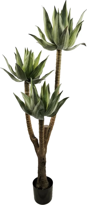 Dekorativna rastlina lotos v vazi, zelena, 150 cm