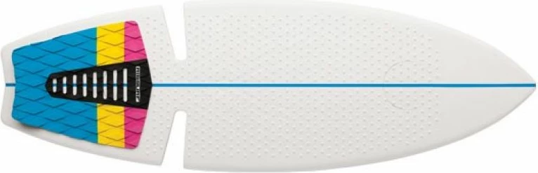 Rekreativni skateboard Yakimasport, bel