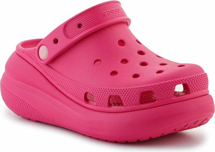Superge Crocs Classic Crush Clog, ženski, rožnata