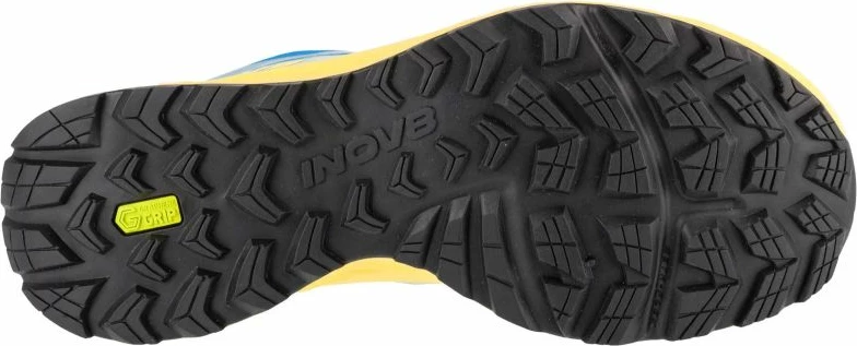 Tekmovalne tekaške atlete Inov-8 Trailfly Speed za moške, modro-rumene