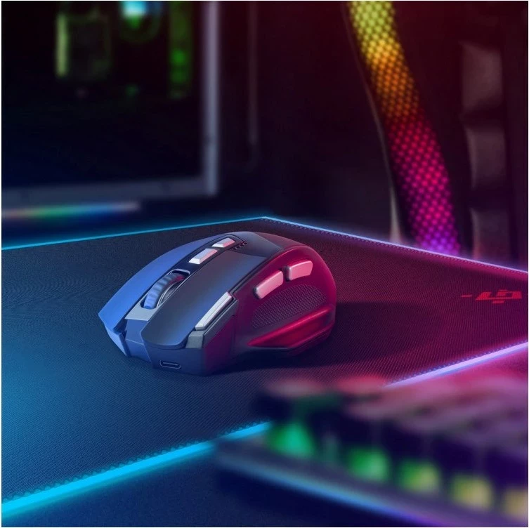 Brezžični miš Defender GM-885 Knight, 3200 DPI, črn