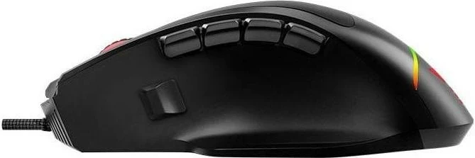 Gaming miška Savio Valiant, RGB, 12400 DPI, črna