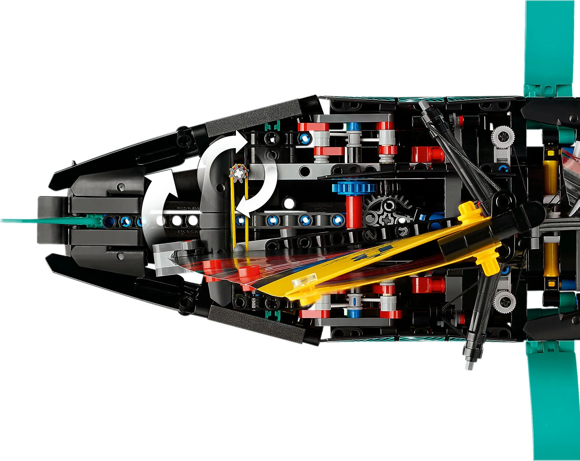 Set gradnje LEGO Technic Emirates Team New Zealand AC75, 962 kosov, večbarven