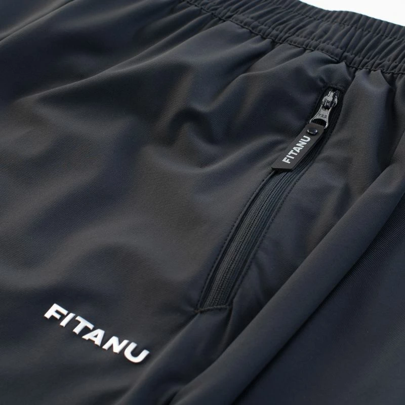 Športne hlače za moške Fitanu, črne