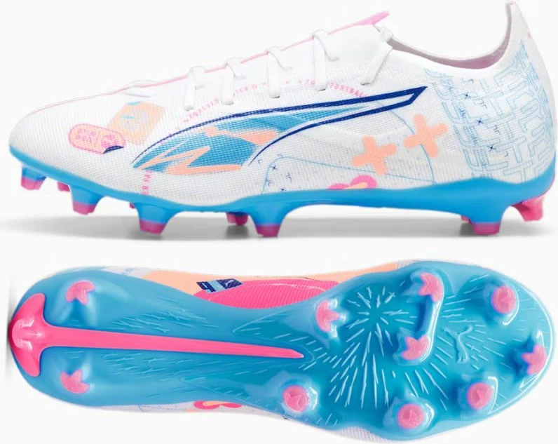 Futbalske kopačke, Puma Ultra Match FG/AG, večbarvne, moške