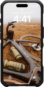 Ovitek za telefon Metropolis LT MagSafe za iPhone 16 Pro, UAG, črn