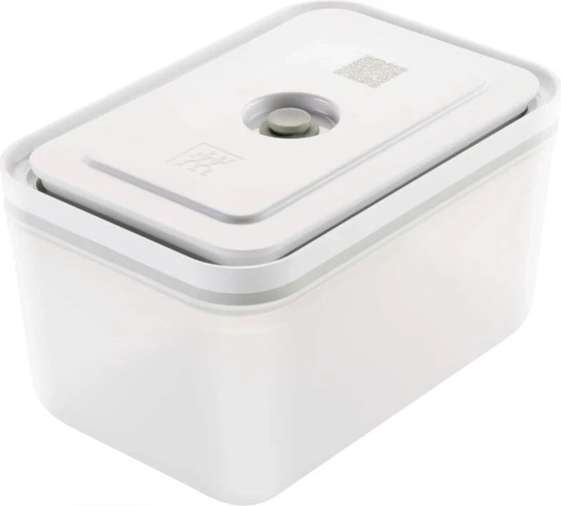 Set 3 plastičnih posod za shranjevanje hrane Zwilling Fresh & Save, plastika, prozorno/bele