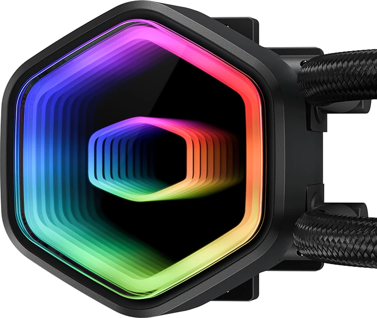 Vodni hladilnik Cooler Master MasterLiquid 360 Core II ARGB, črn