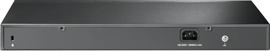 Pametni PoE stikalnik TP-Link JetStream, 28 vrat, 10/100/1000 Mb/s, črn
