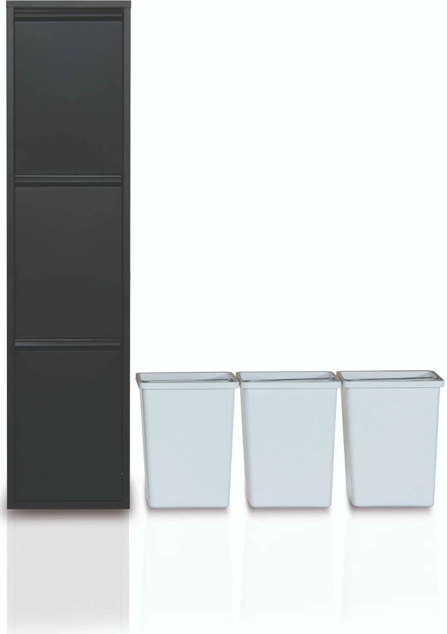 Večnamenska omara, črna, Skye Decor Doplo 3