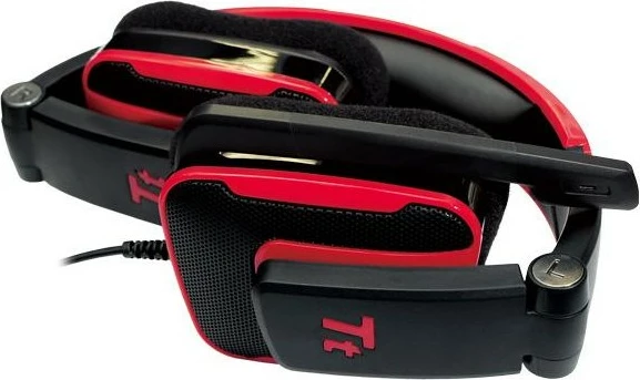 Gaming slušalke TteSPORTS SHOCK Royal Red, 3,5 mm, z mikrofonom, črno/rdeče