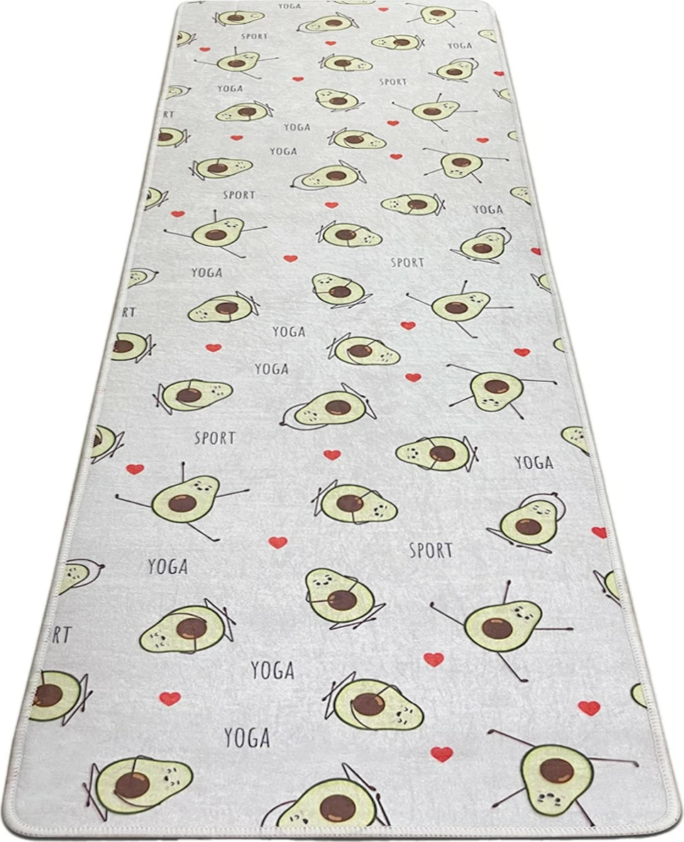 Joga preproga Vital And Vivid, avokado, pisana, 60x200 cm