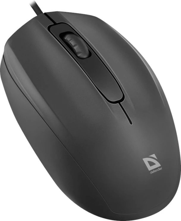 Optični miš Defender Alpha MB-507, 1000 DPI, 3 gumbe, črn