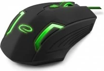 Optični gaming miš, desna roka, 2400 DPI, USB Type-A, Esperanza MX205 Fighter