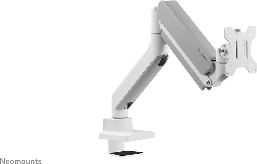 Nosilec za monitor Neomounts DS70-450WH1, plinski vzmet, Topfix, 17–42 in, 15 kg, bel