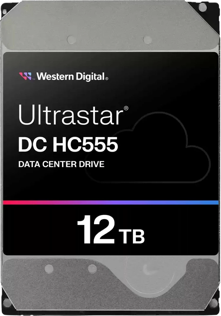 Trdi disk Western Digital Ultrastar DC HC555 12 TB, 7200 RPM, SAS